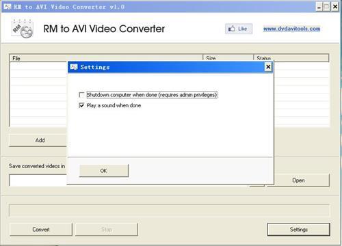 RM to AVI Video Converter