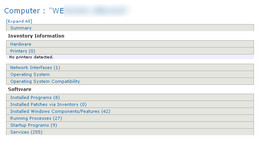 System Inventory Tool