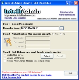 Remote USB Disabler