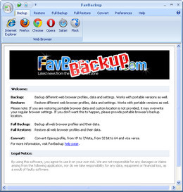 FavBackup