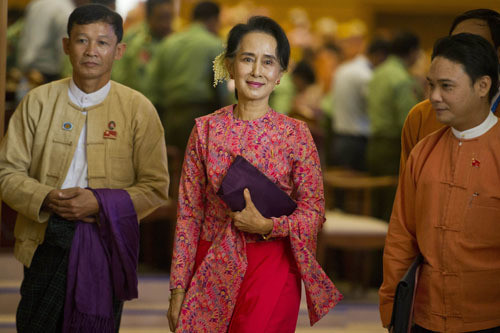 Foreign media: the interdependence of Aung San Suu Kyi after his visit to China visit
