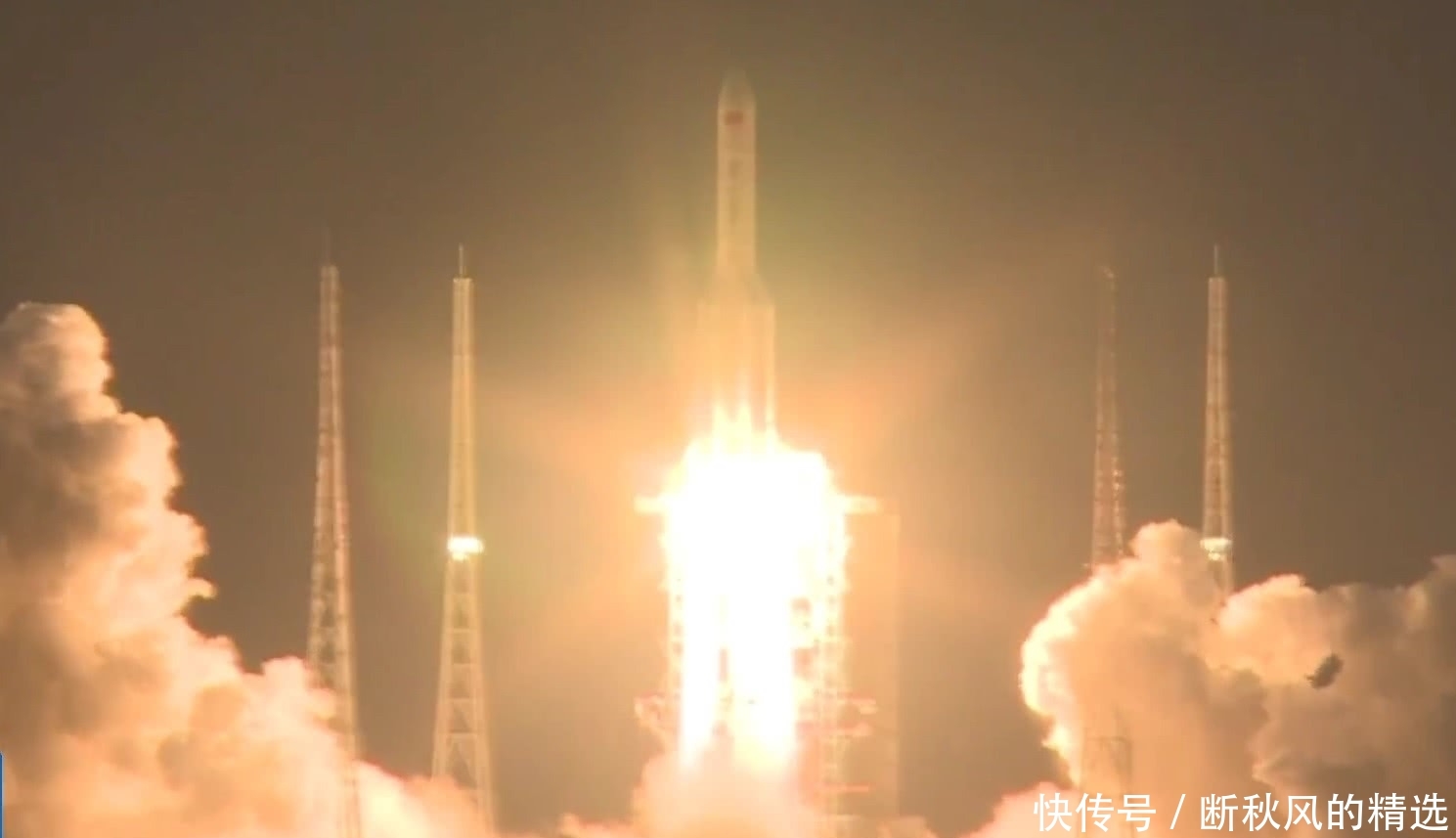 长征五号火箭第一次发射