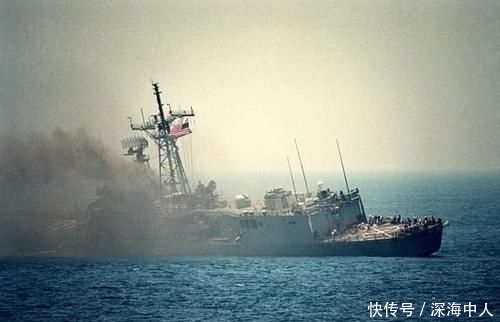 美国导弹击中伊拉克