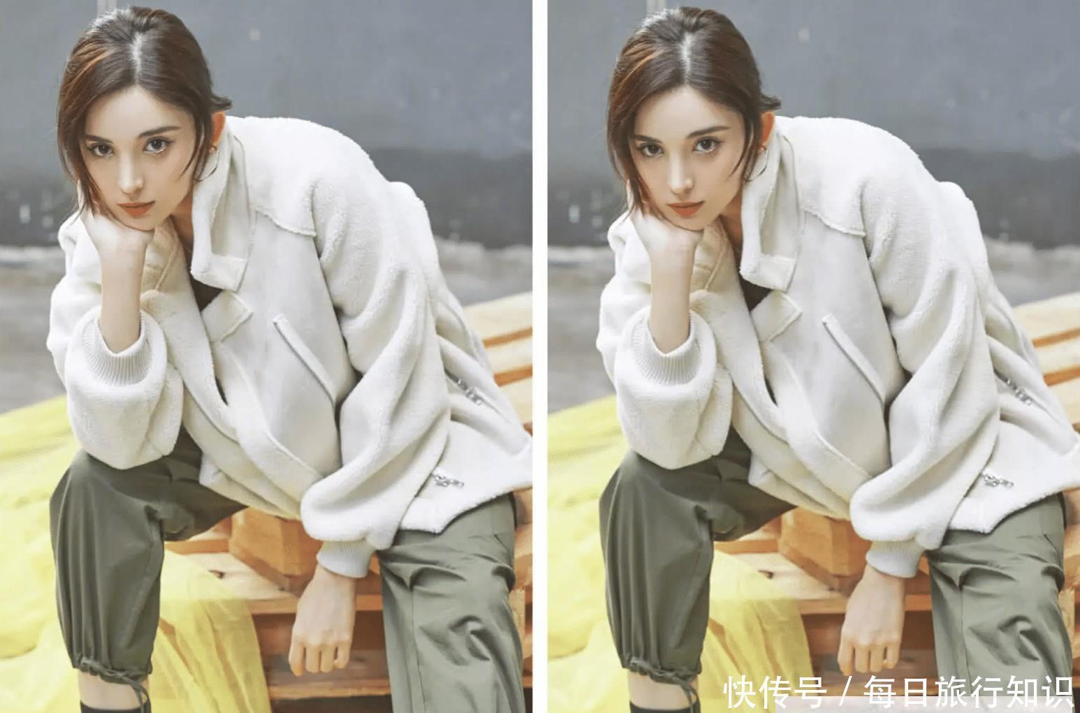 古力娜扎新年晒美照