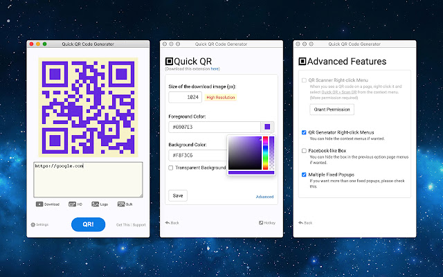 二维码生成器 (Quick QR)
