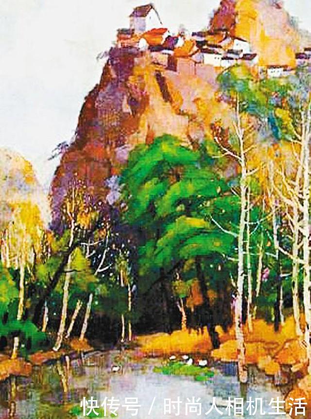 画画家是怎么画的