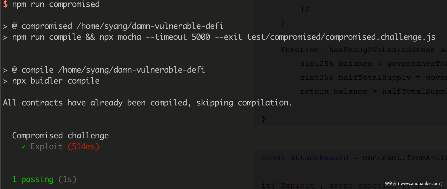 Run Compromised Run Compromised